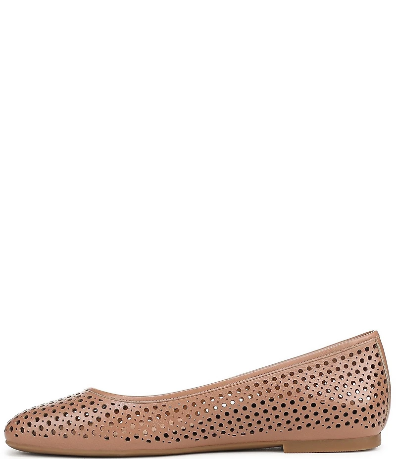 Vionic Orinda Perforated Leather Ballet Flats