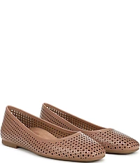 Vionic Orinda Perforated Leather Ballet Flats