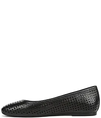 Vionic Orinda Perforated Leather Ballet Flats