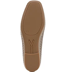 Vionic Orinda Perforated Leather Ballet Flats