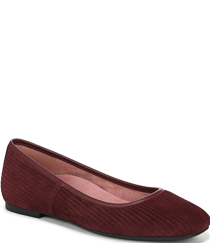 Vionic Orinda Suede Ballet Flats