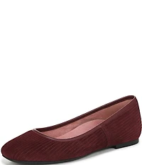 Vionic Orinda Suede Ballet Flats