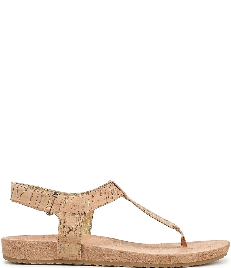 Vionic Palisades Cork T-strap Sandals