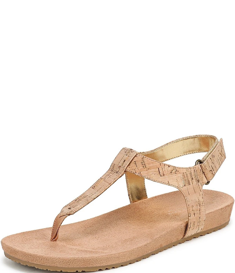 Vionic Palisades Cork T-strap Sandals