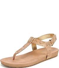 Vionic Palisades Cork T-strap Sandals