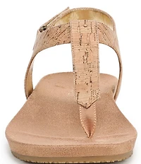Vionic Palisades Cork T-strap Sandals
