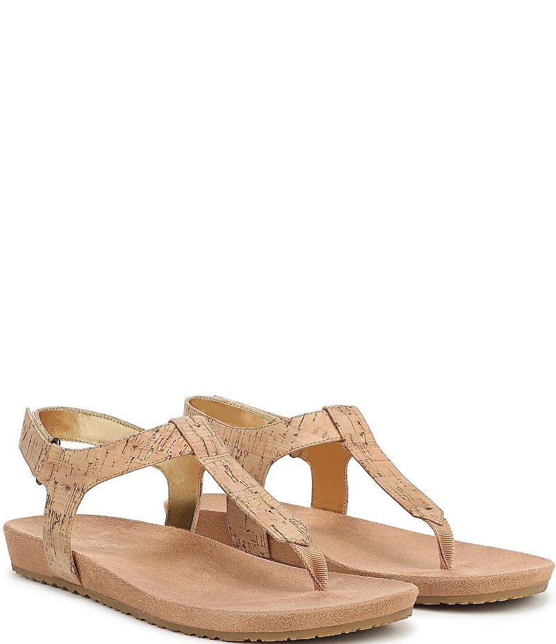 Vionic Palisades Cork T-strap Sandals