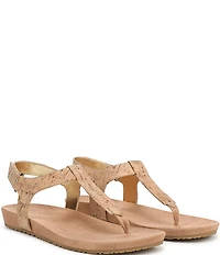 Vionic Palisades Cork T-strap Sandals