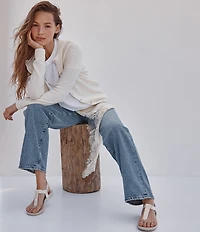 Vionic Palisades Patent Leather T-strap Sandals