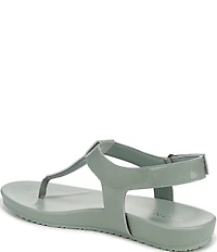 Vionic Palisades Patent Leather T-strap Sandals