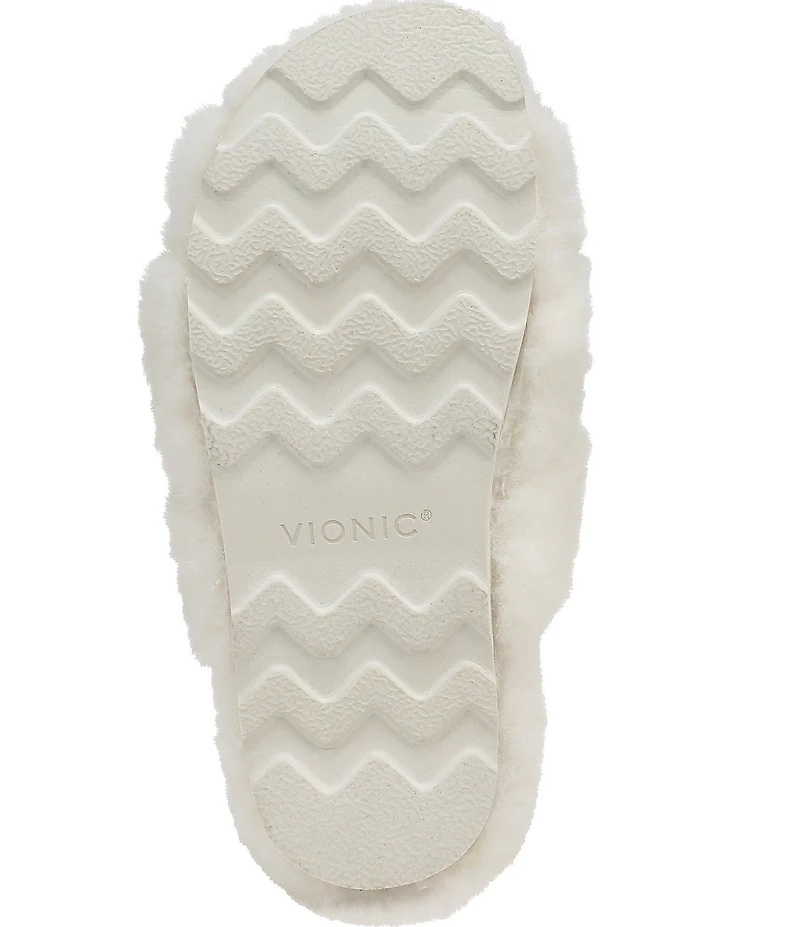 Vionic Peppa Faux Fur Slippers