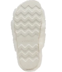 Vionic Peppa Faux Fur Slippers