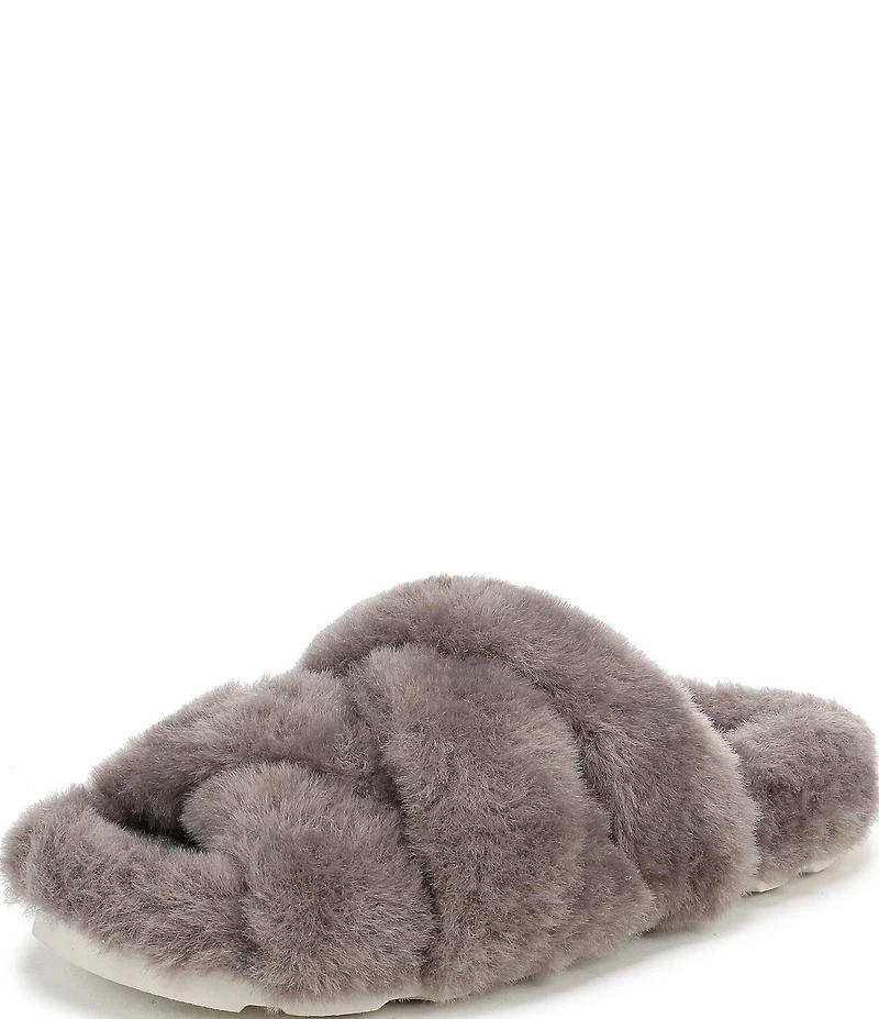 Vionic Peppa Faux Fur Slippers