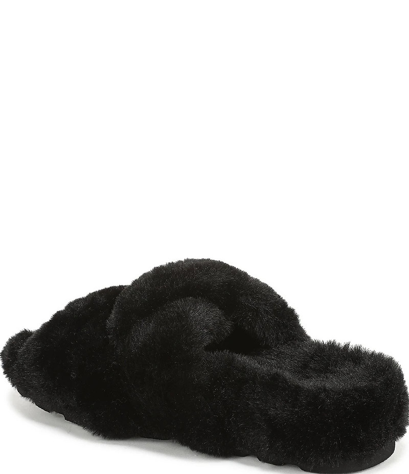 Vionic Peppa Faux Fur Slippers