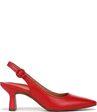 Vionic Perris Leather Slingback Dress Pumps