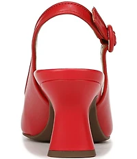 Vionic Perris Leather Slingback Dress Pumps