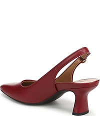 Vionic Perris Leather Slingback Dress Pumps