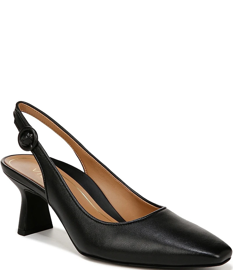 Vionic Perris Leather Slingback Dress Pumps