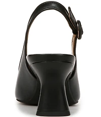 Vionic Perris Leather Slingback Dress Pumps