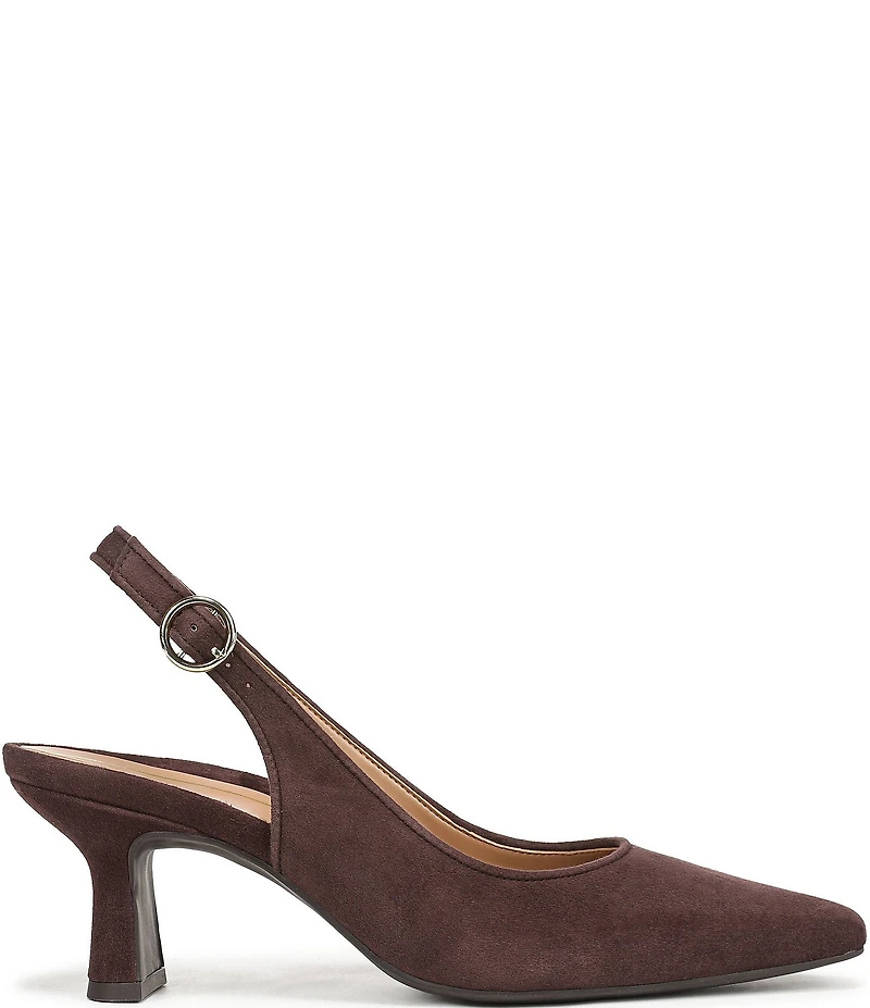 Vionic Perris Suede Slingback Dress Pumps