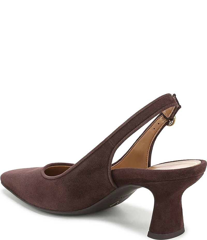 Vionic Perris Suede Slingback Dress Pumps