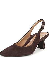 Vionic Perris Suede Slingback Dress Pumps