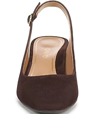 Vionic Perris Suede Slingback Dress Pumps
