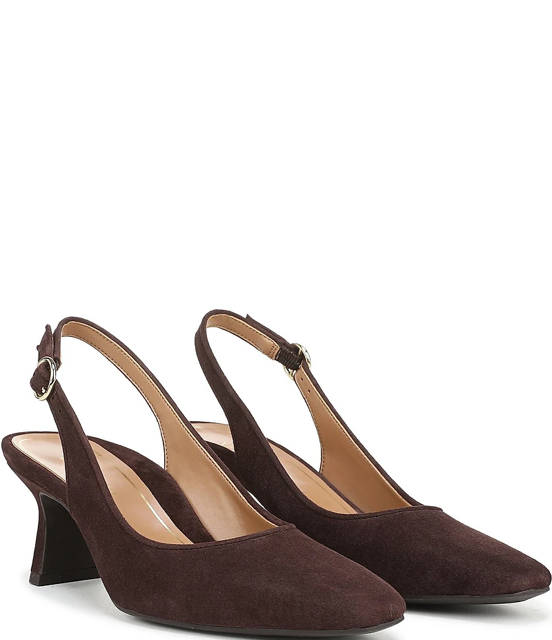 Vionic Perris Suede Slingback Dress Pumps