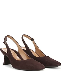 Vionic Perris Suede Slingback Dress Pumps