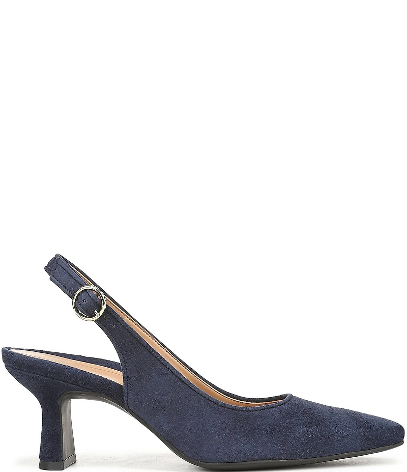 Vionic Perris Suede Slingback Dress Pumps