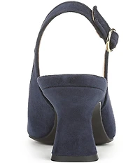 Vionic Perris Suede Slingback Dress Pumps