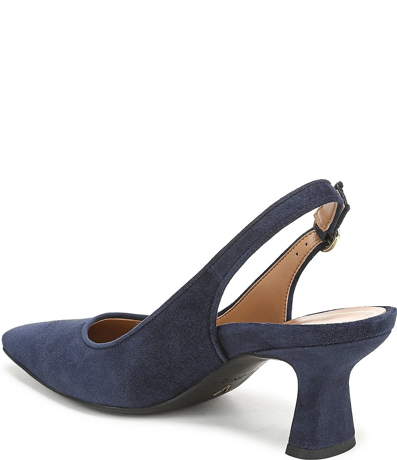 Vionic Perris Suede Slingback Dress Pumps