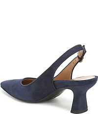 Vionic Perris Suede Slingback Dress Pumps