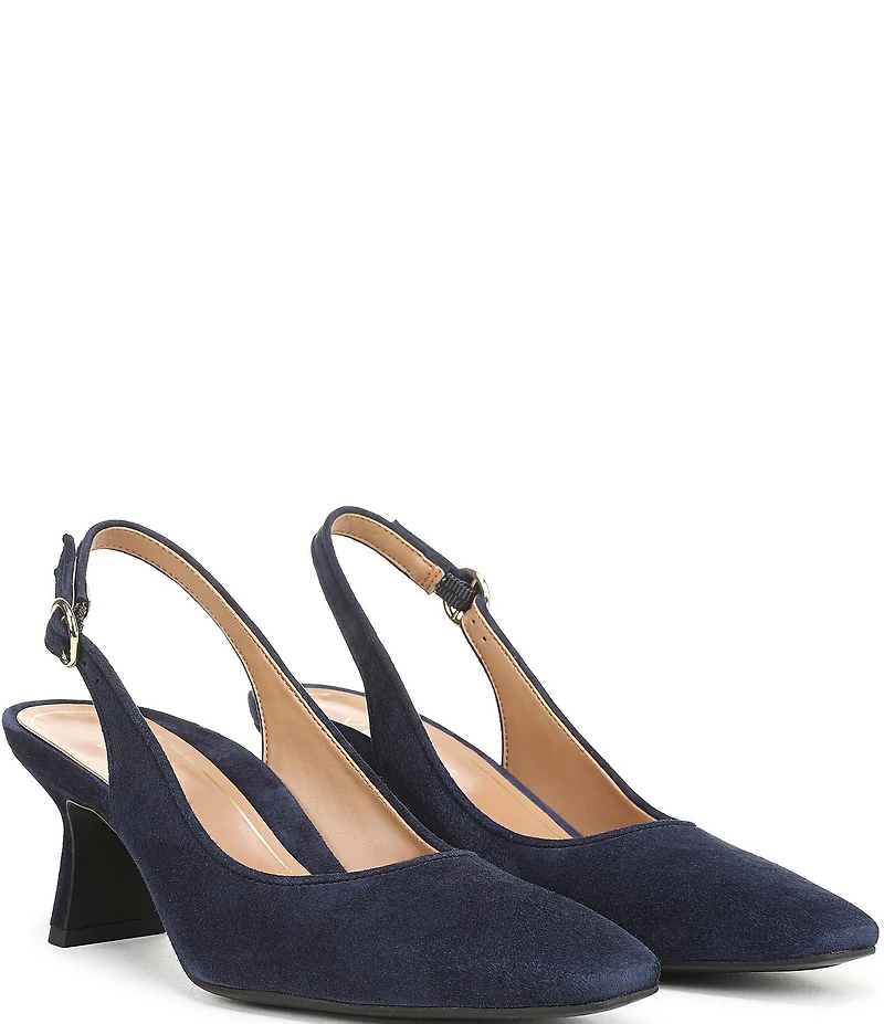 Vionic Perris Suede Slingback Dress Pumps