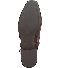 Vionic Petaluma Suede Slingback Cap Toe Flats