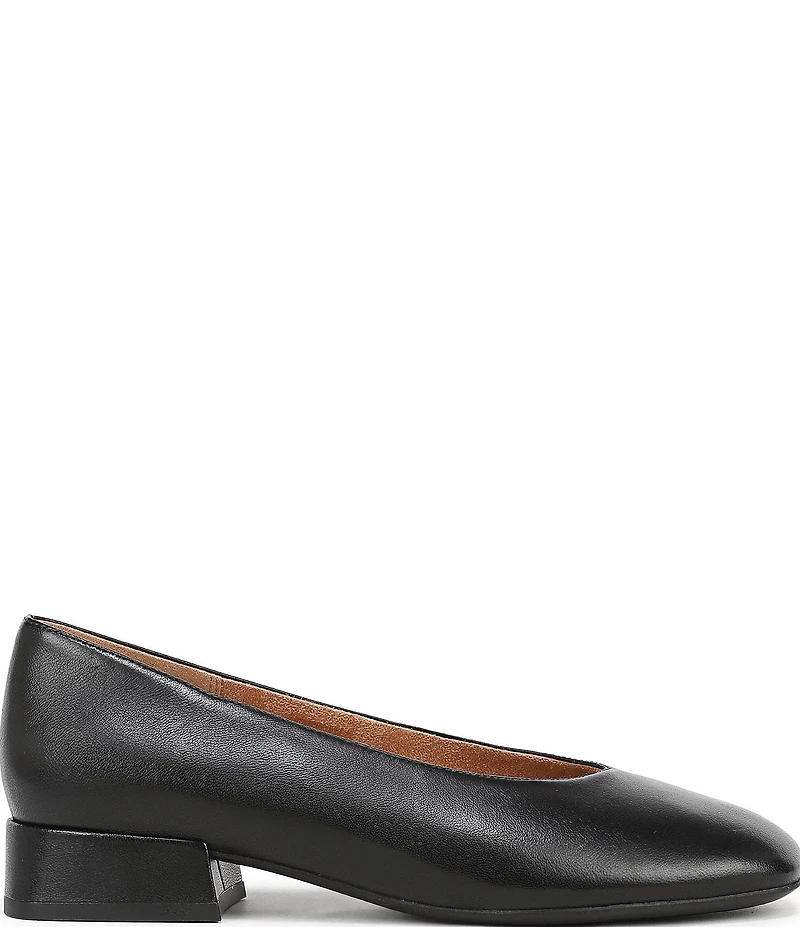 Vionic Petra Leather Low Heel Pumps