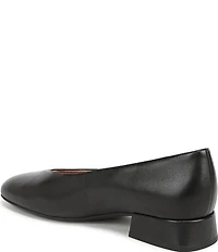 Vionic Petra Leather Low Heel Pumps
