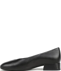 Vionic Petra Leather Low Heel Pumps