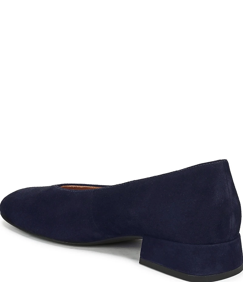 Vionic Petra Suede Low Heel Pumps
