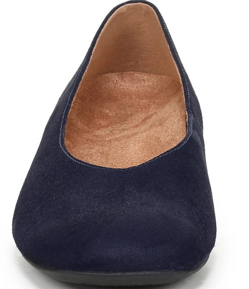 Vionic Petra Suede Low Heel Pumps