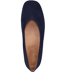 Vionic Petra Suede Low Heel Pumps