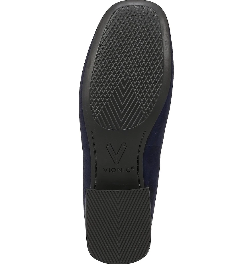 Vionic Petra Suede Low Heel Pumps
