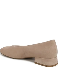 Vionic Petra Suede Low Heel Pumps