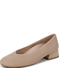 Vionic Petra Suede Low Heel Pumps