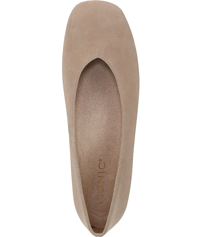 Vionic Petra Suede Low Heel Pumps