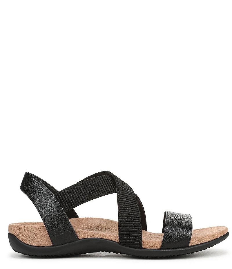 Vionic Raina Leather Strappy Sandals
