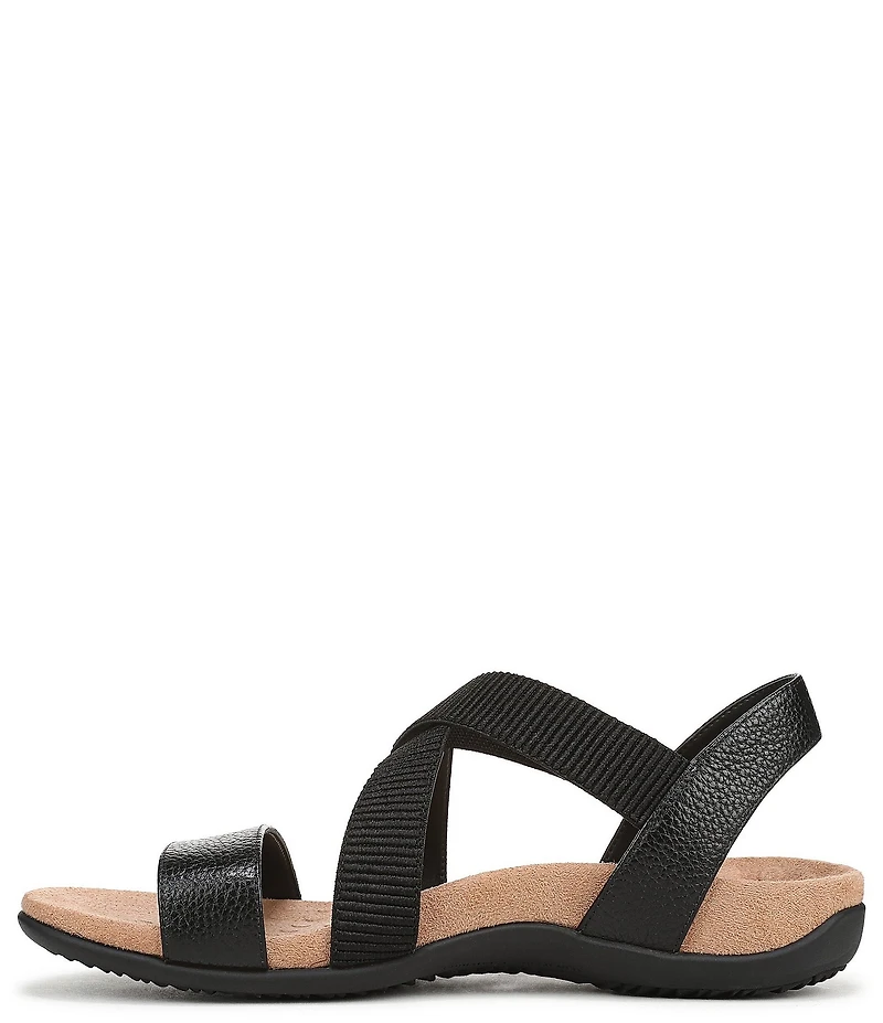 Vionic Raina Leather Strappy Sandals