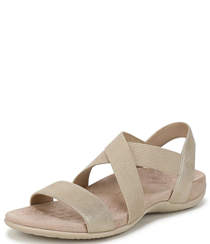 Vionic Raina Leather Strappy Sandals