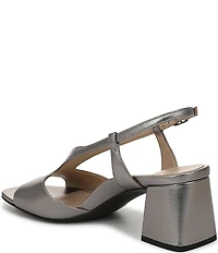 Vionic Raquel Leather Block Heel Dress Sandals