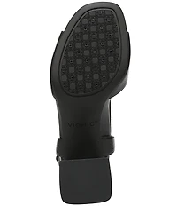 Vionic Raquel Leather Block Heel Dress Sandals